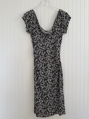 Diane von Furstenberg Zeke Midi Sheath Dress in Twig Print